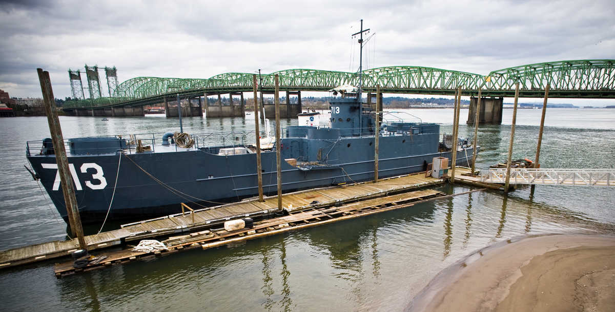 USS CLI 713 at current location in Portland