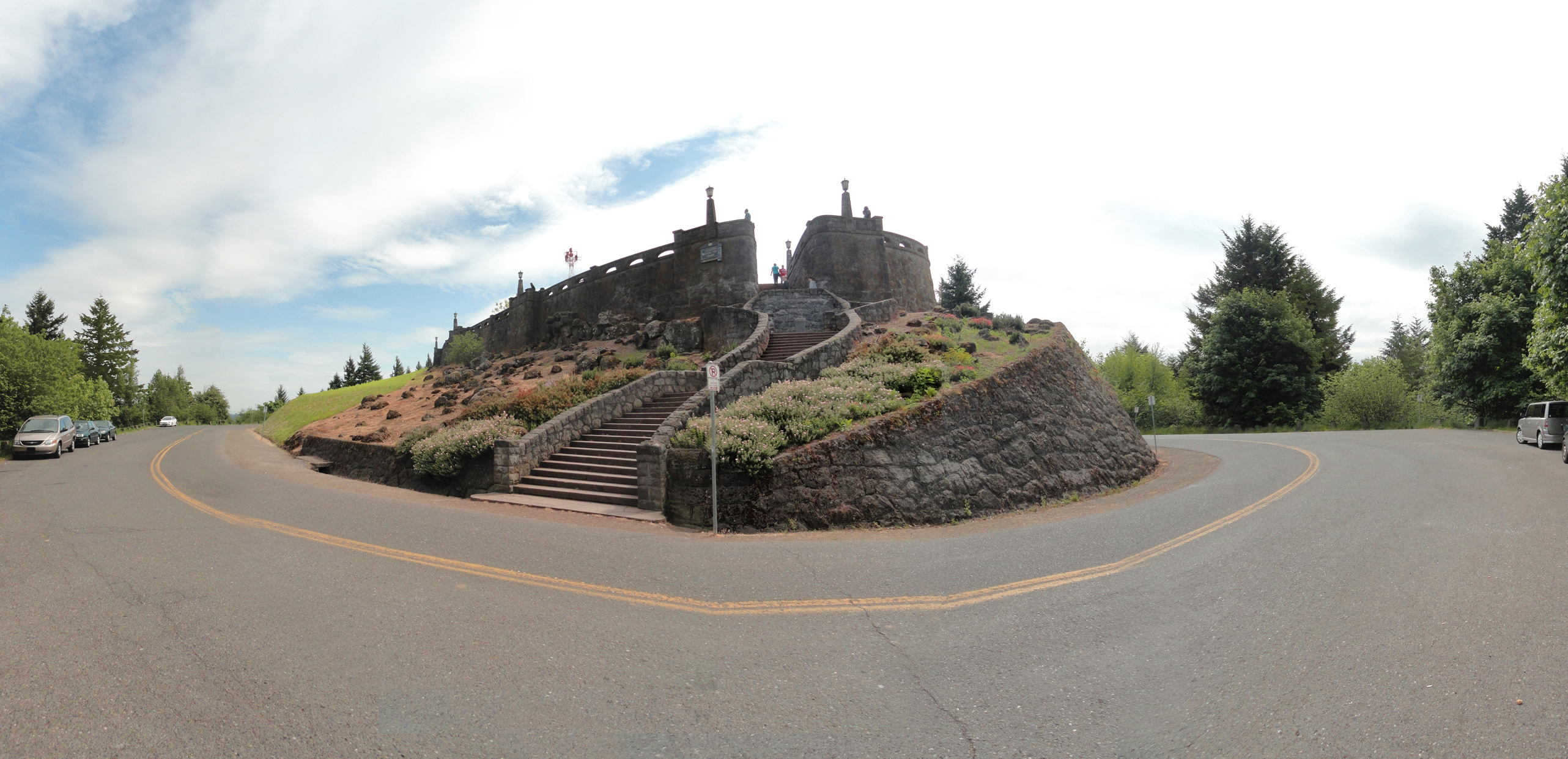 The top of Rocky Butte 2016