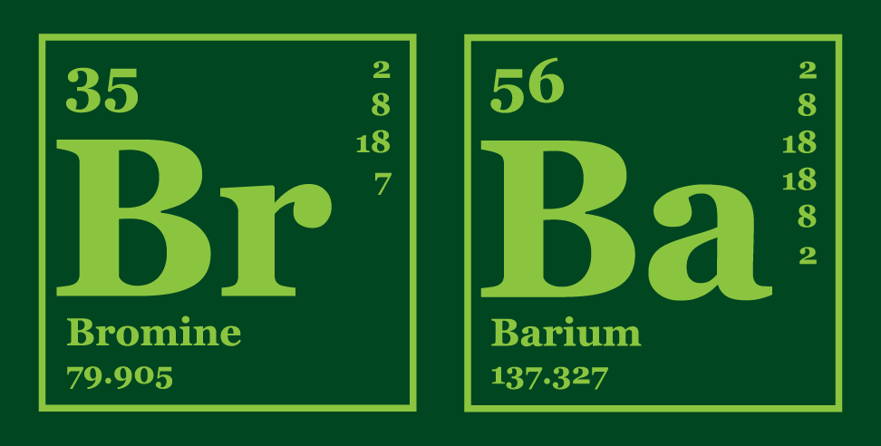 Bromine/Barium