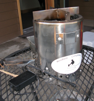 wood gas stove