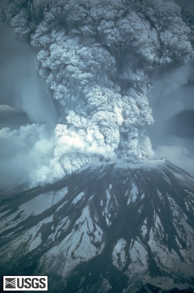 Mt. St. Helens eruption, May 1980