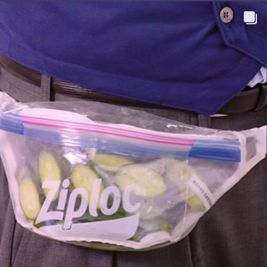 zip lock fannypack