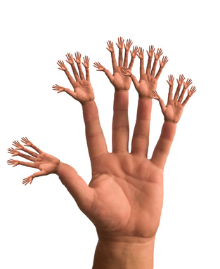 many hands