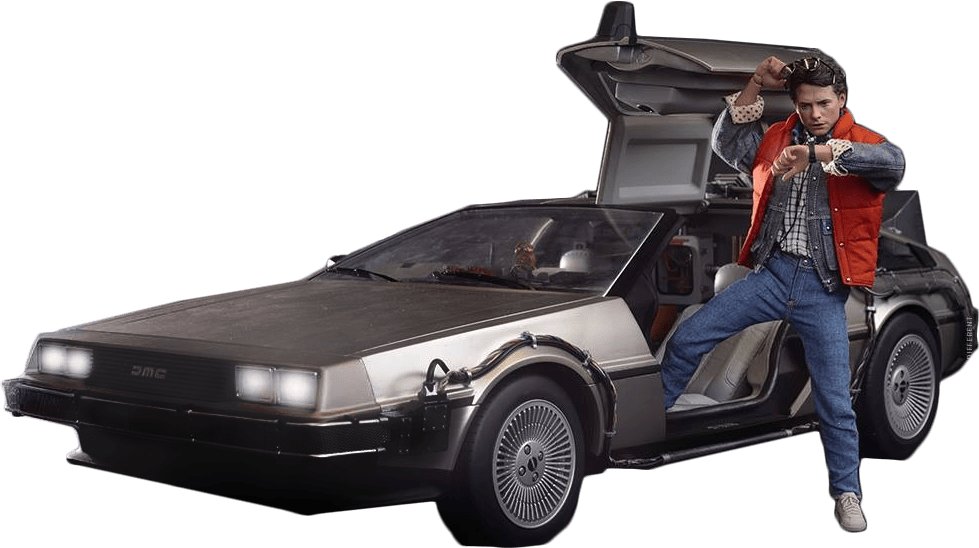 back to the future car