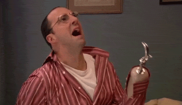 Animation of Buster Bluth freaking out