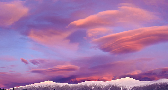 lenticular clouds