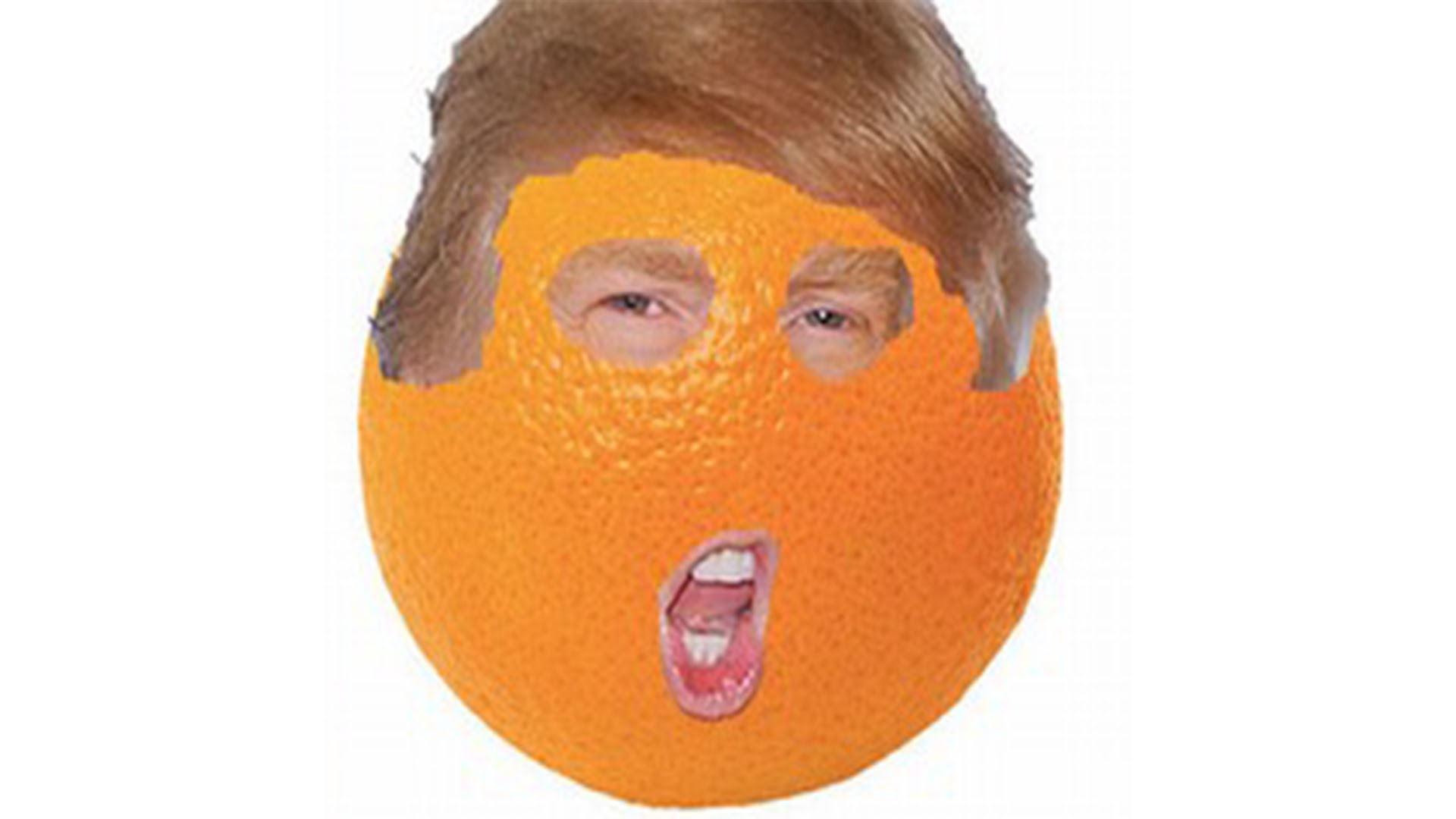 donald trump orange