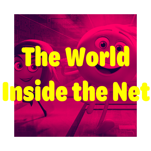  The World Inside The Net. Image from <i>The Emoji Movie</i>