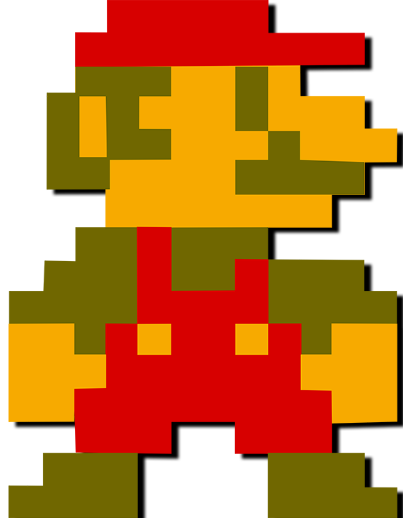 Original Pixel Art for Mario