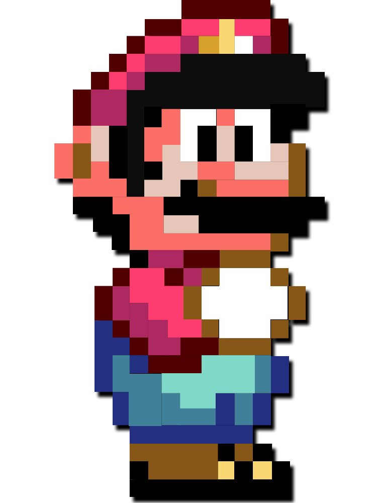 Original Pixel Art for Mario
