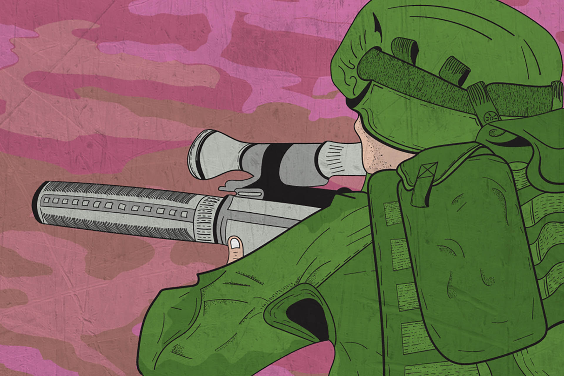 Sniper Illustration