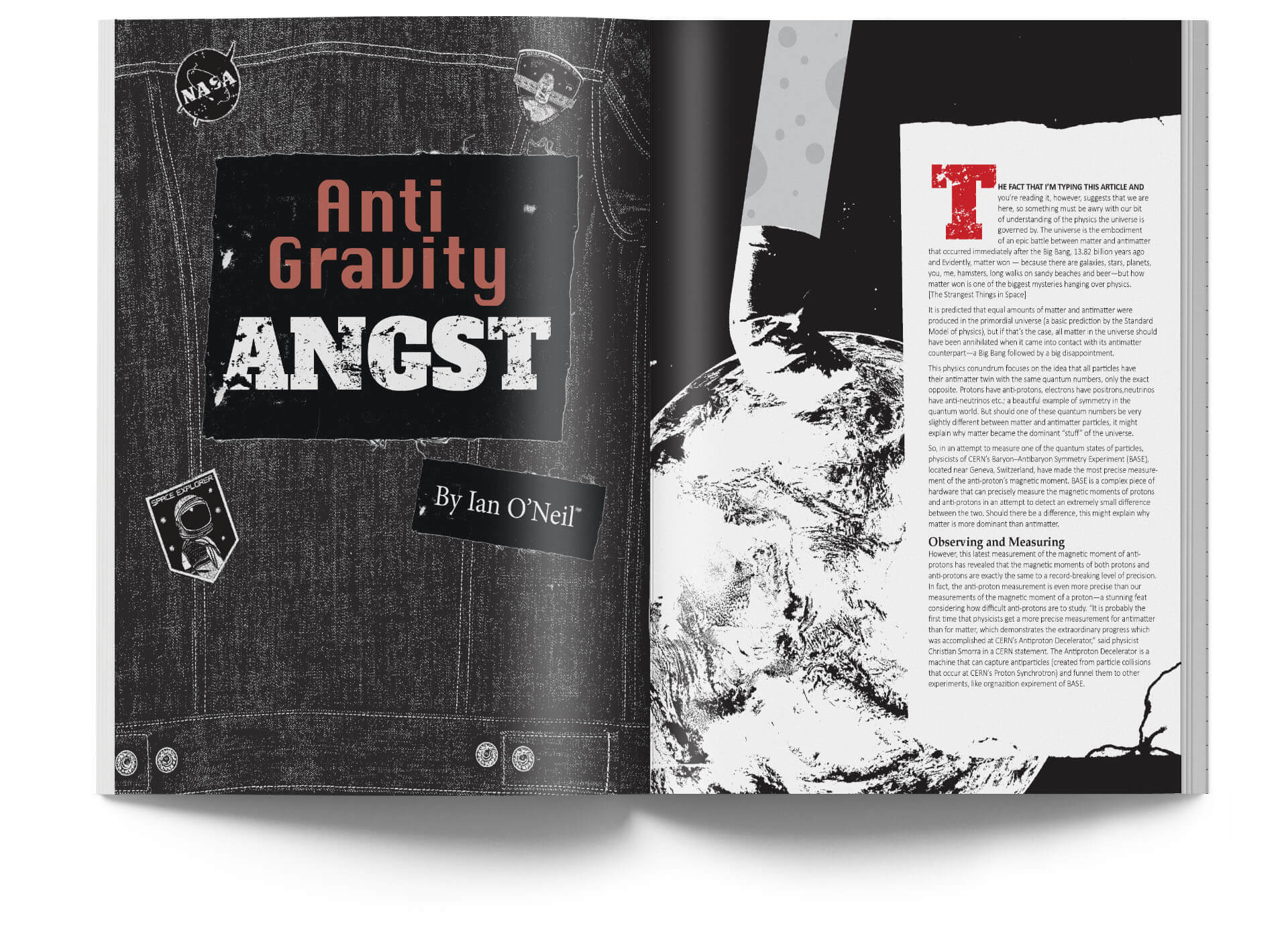 Anti-Gravity Angst Featured Spread