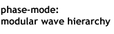 phase-mode: modular wave hierarchy