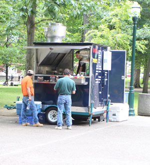 food cart in the park blocks