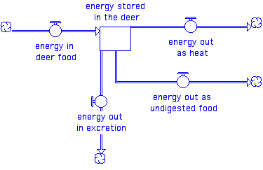 deer metabolism system model