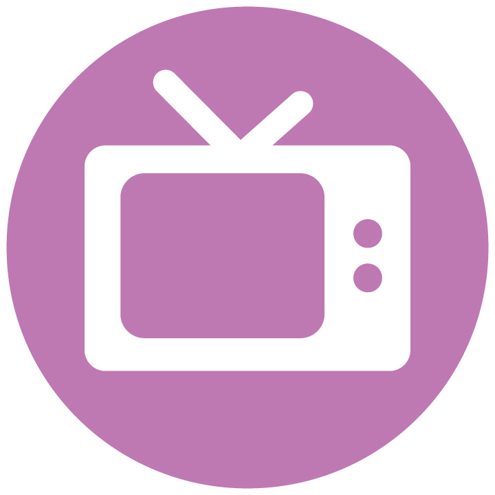 television-icon-purple