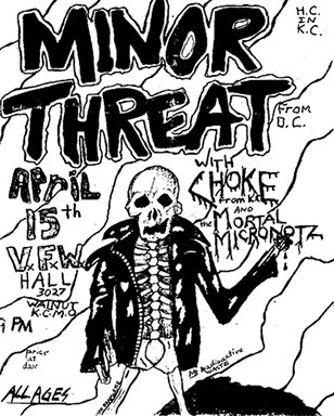 Minor Threat Flyer