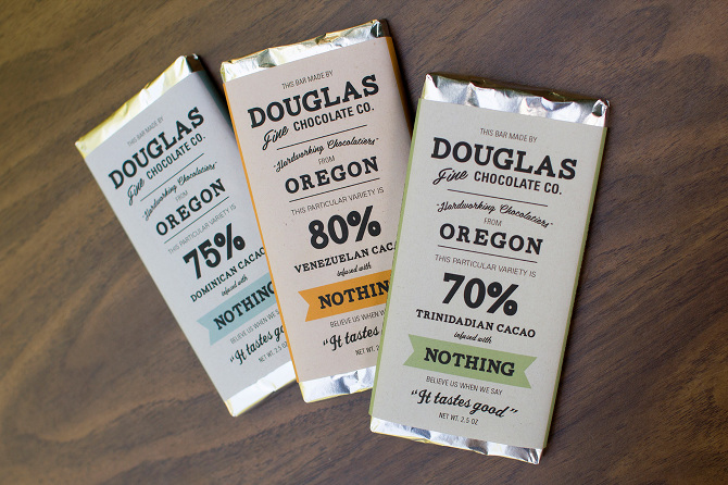 Douglas Fine Chocolate Packaging