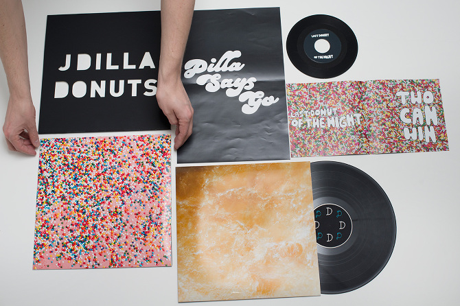 Donuts Record Cover Redesign