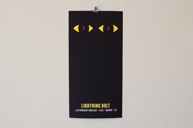 Lightning Bolt Poster