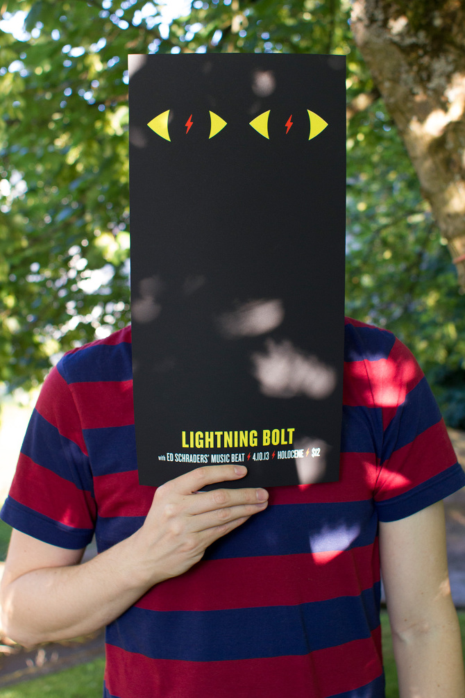 Lightning Bolt Poster